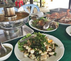 อาหารทะเล ซีฟู้ด ปูม้า ปลาหมึก อร่อย